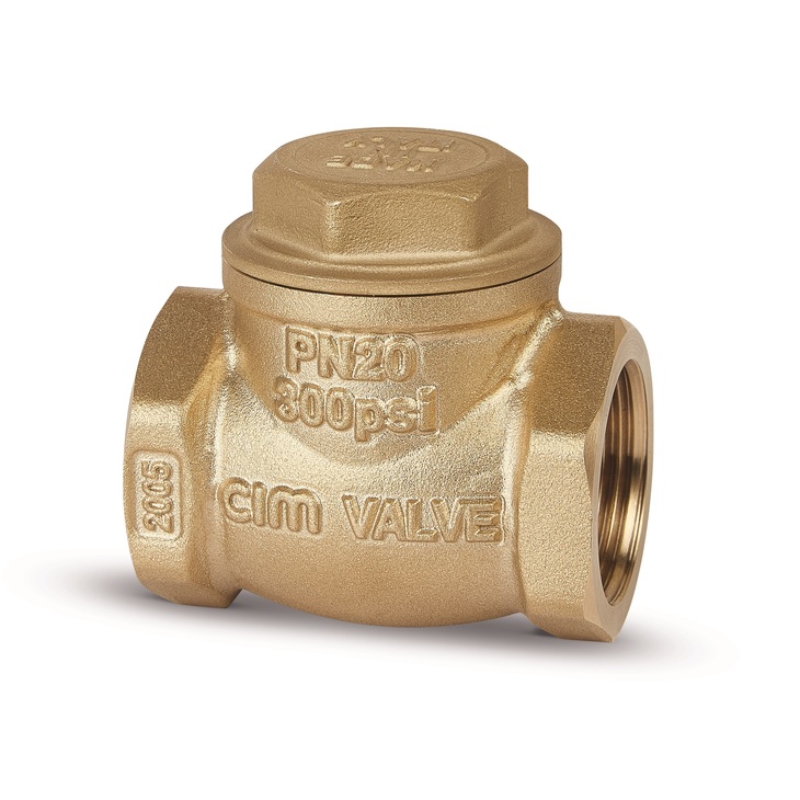 Valvola Di Ritegno A Clapet In Bronzo - Raccordi In Bronzo | Hot Cold Srl
